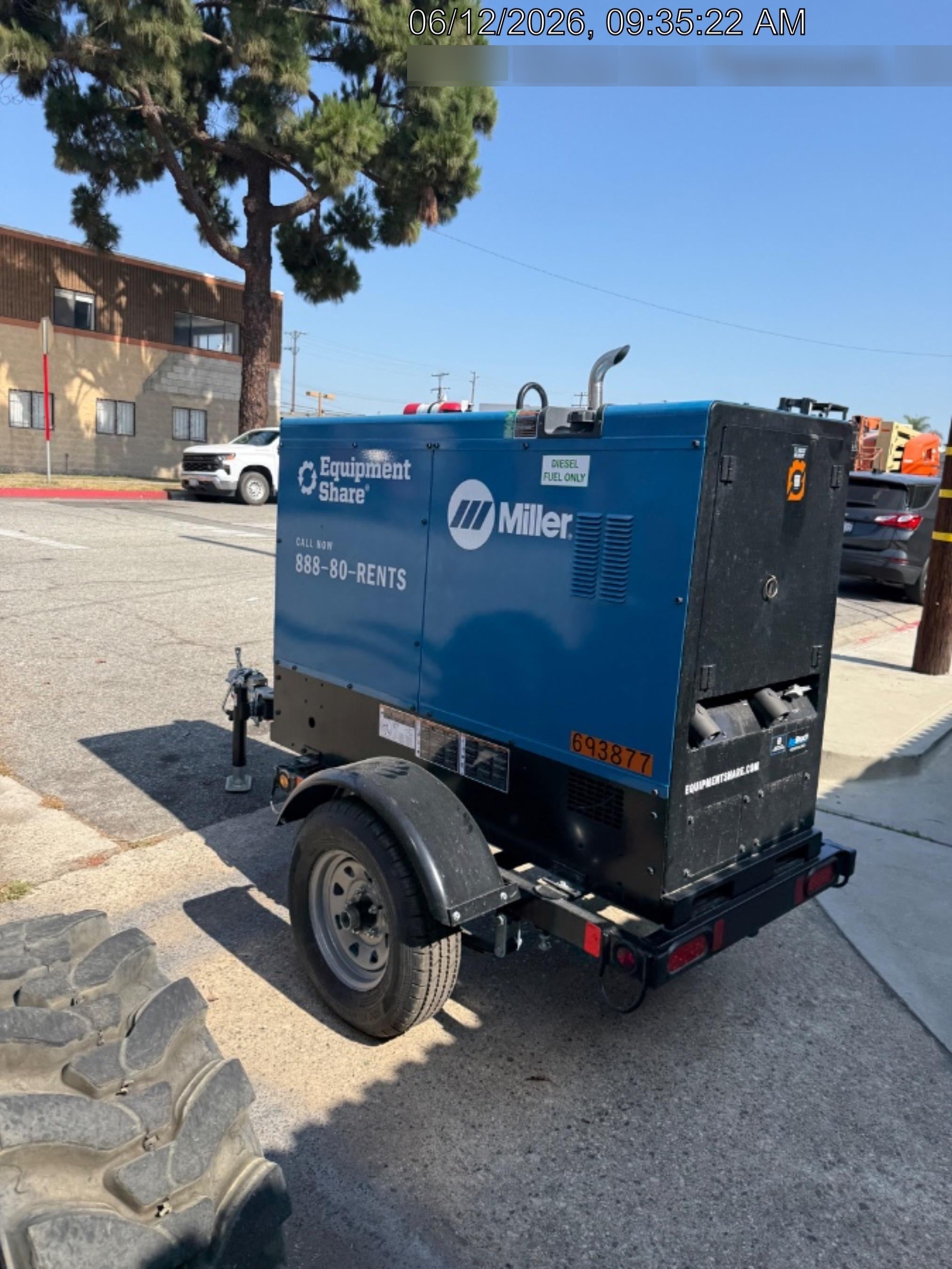 2026 MILLER ELECTRIC BIG BLUE 500