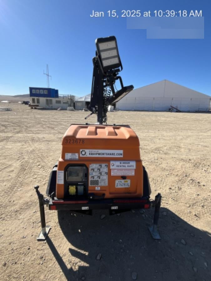 2023 Generac MLT2 Diesel, Flex Switch 120V Input, Powerzone Controller, (4) 320W LED Lights, 4kW Generator, 39.9 Gal Fuel Tank, 2" Ball, T3