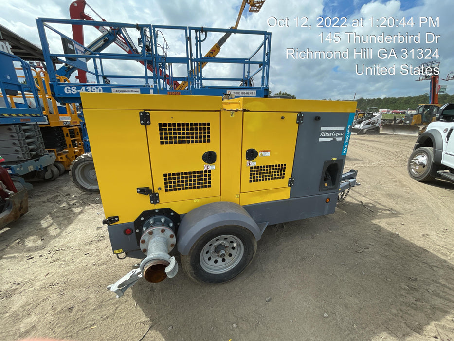 2021 ATLAS COPCO PAS 150 HF CS Enclosed