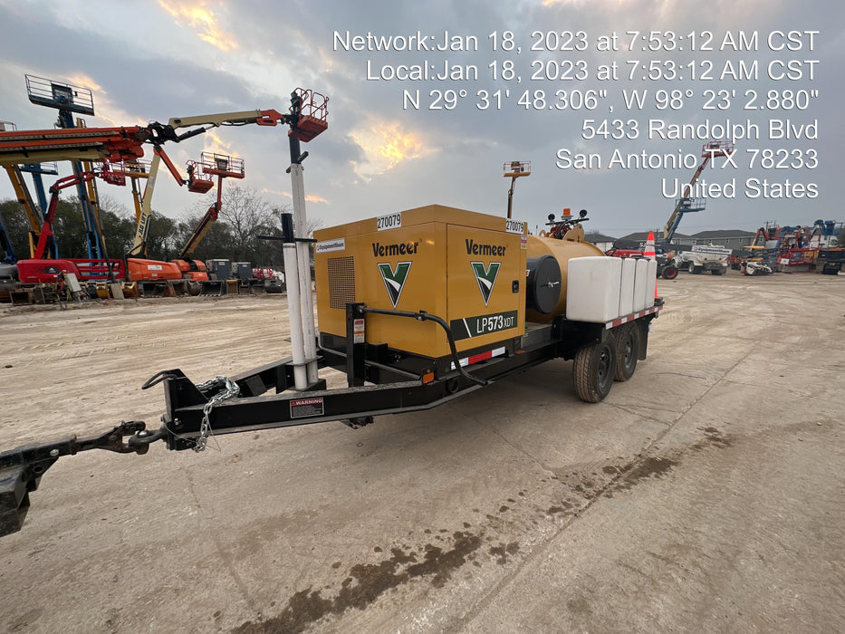 2023 Vac-Tron LP573XDT T4 Koehler Diesel Engine, 500 Gallon Debris Tank, x2 100 Gallon Water Tanks