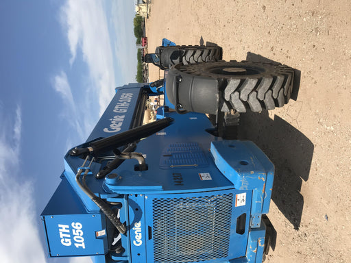 2018 Genie GTH-1056 GTH-1056 w/CAB, Solid Tires, Work Lights, 60" carriage/forks, cab mesh, beacon