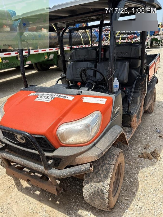 2022 Kubota RTV-X1140W-H Plastic Canopy, Windshield Acrylic Clear, LED Strobe Light, Wire Harness Kit, Back up Alarm