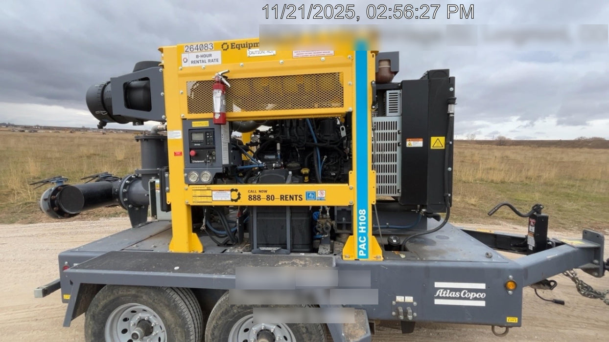 2022 ATLAS COPCO PAC H108 JD