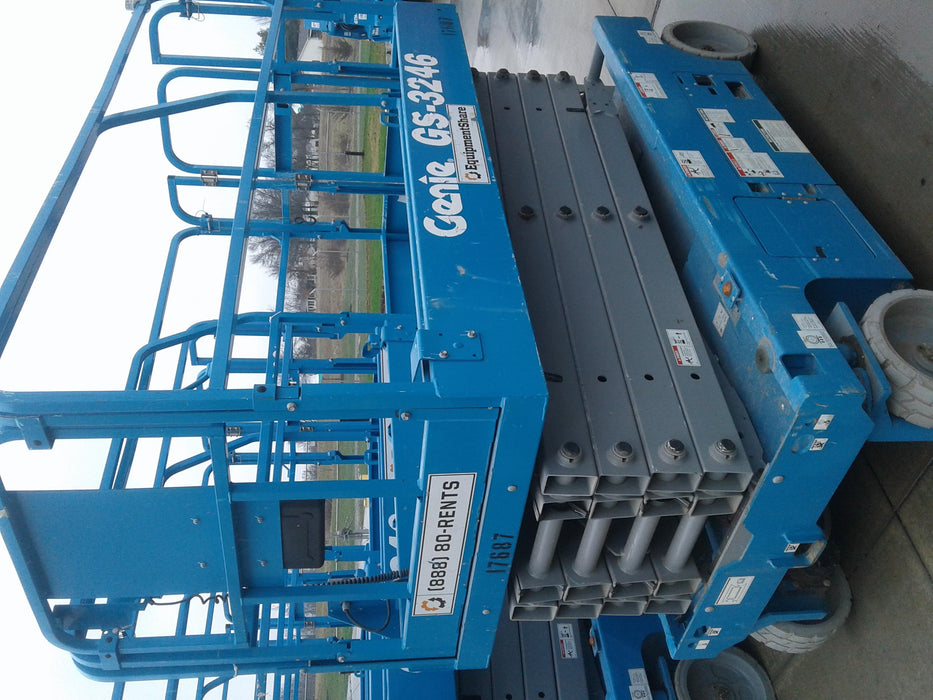 2018 Genie GS-3246 GS-3246 w/Folding rails, Full height swing gate