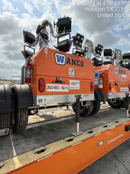 2024 Wanco WLTT-4MM4K Diesel, Deep Sea Controller, Shore Power Plug, Auto Start, (4) 350W LED Floodlights, 4kW Generator, 60 Gal Fuel Tank, 2" Ball, T3