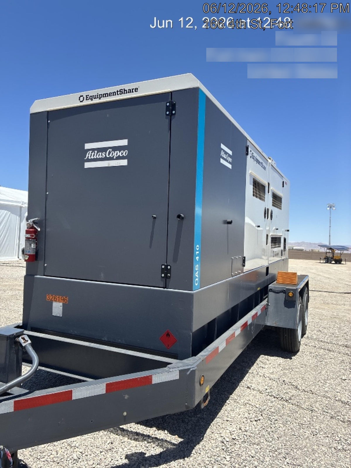 2023 ATLAS COPCO QAS 410