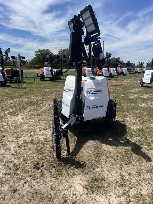 2024 Generac MLT2 Diesel, Flex Switch 120V Input, Powerzone Controller, 
(4) 320W LED Lights, 4kW Generator, 39.9 Gal Fuel Tank, 2" Ball, T3