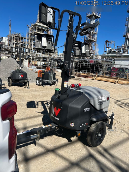 2024 Wacker Neuson LTT4 Diesel, Kohler KDW702, Deep Sea Controller, Auto Start, LED 320W, Bypass Outlet, T3