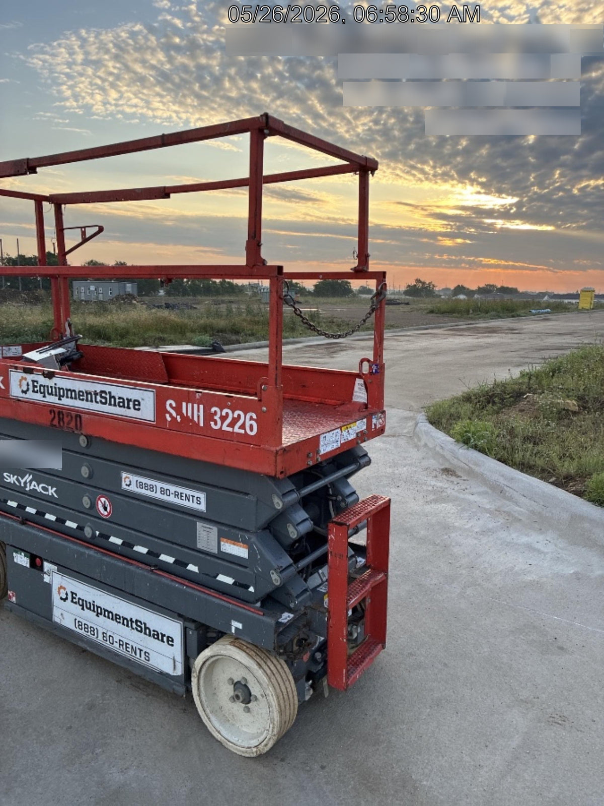 2017 Skyjack SJIII-3226 Standard, Skycode