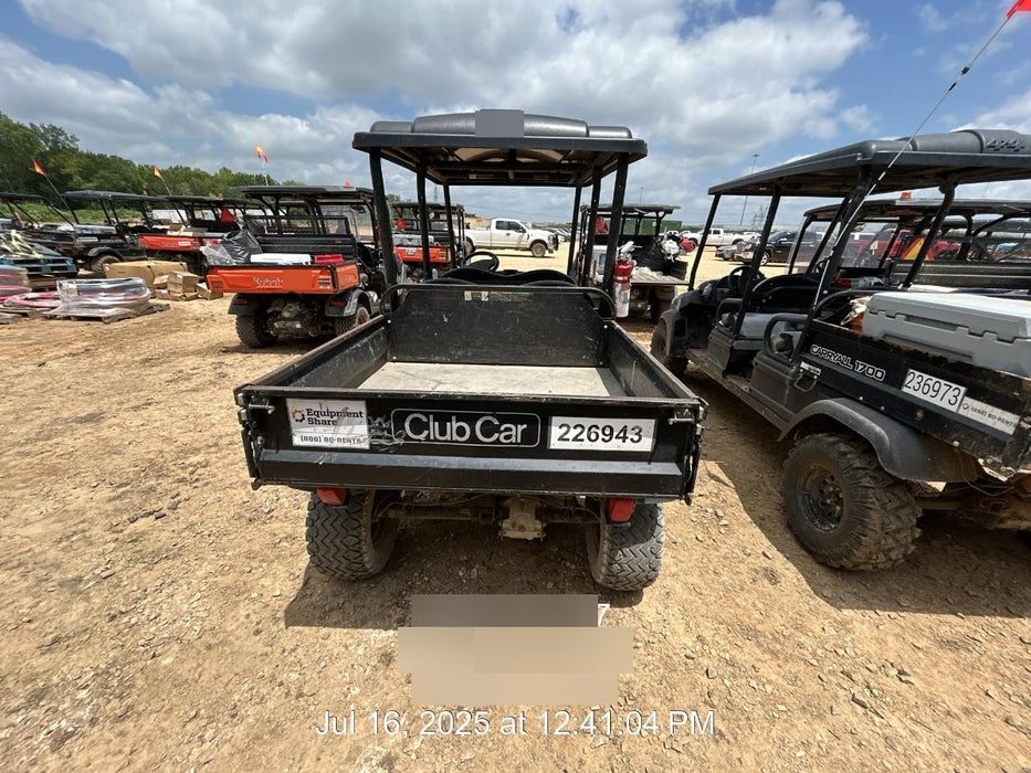 2022 Club Car CA1700D Canopy, Diesel, 4 Passenger