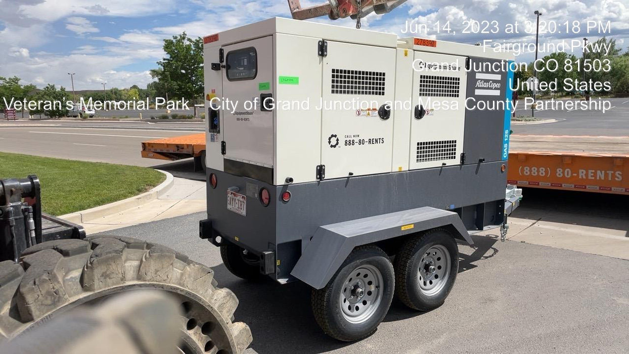 2022 ATLAS COPCO QAS 125