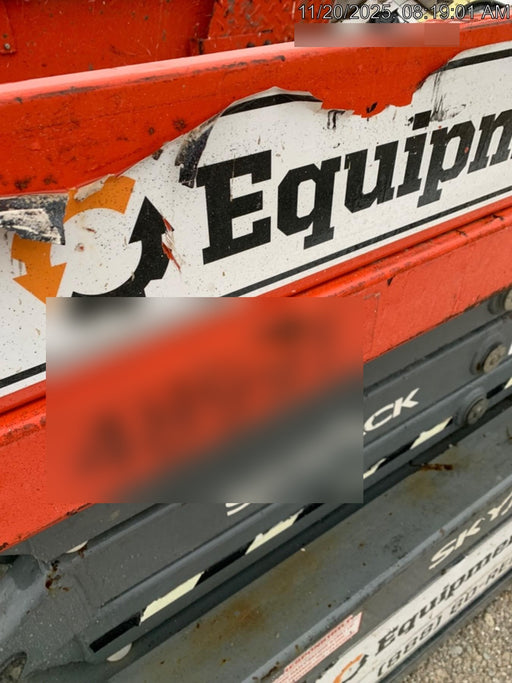 2019 Skyjack SJIII-3219 Standard Options, Trojan Batteries