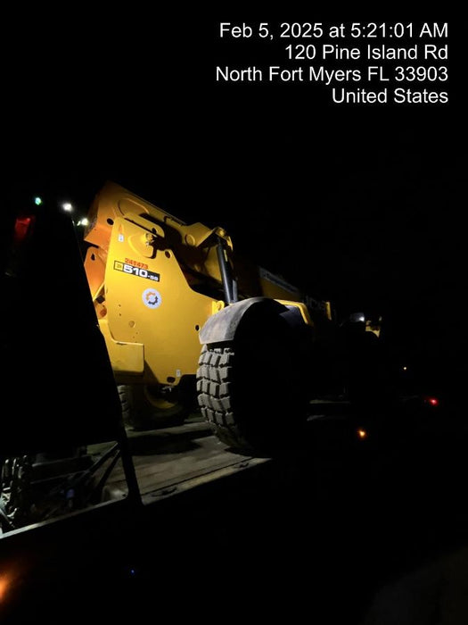 2022 JCB 510-56 74Hp Dsl, Canopy, Sld Tires, LED WL, Bcn, L Hook, EST