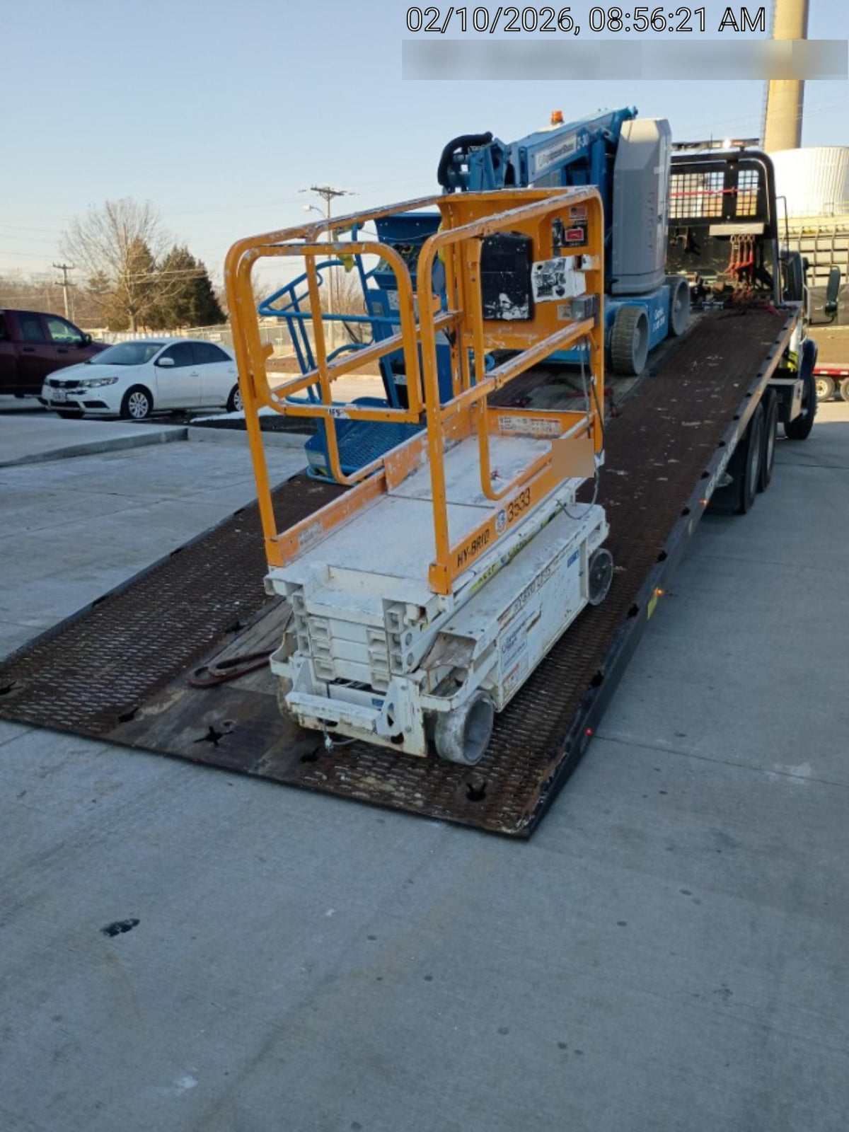 Custom Equipment HB-1430 Hy-Brid Scissor Lift
Platform capacity up to 670 lbs
Working height up to 20 ft
Weighs under 1,700 lbs
Non-marking wheels