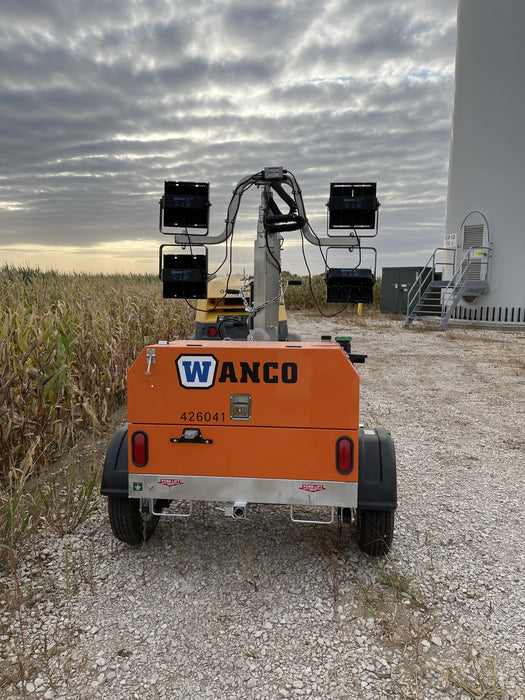2024 Wanco WLTT-4MM4K Diesel, Deep Sea Controller, Shore Power Plug, Auto Start, (4) 350W LED Floodlights, 4kW Generator, 60 Gal Fuel Tank, 2" Ball, T3