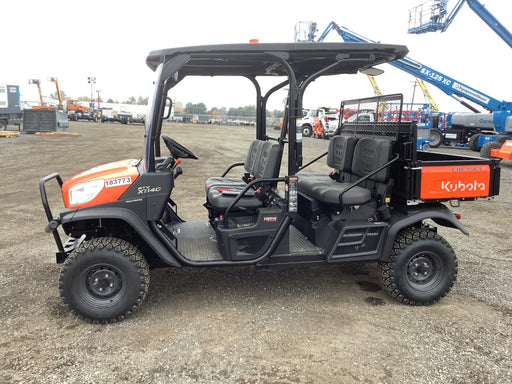 2021 Kubota RTV-X1140W-H Plastic Canopy, Windshield Acrylic Clear, LED Strobe Light, Wire Harness Kit, Back up Alarm