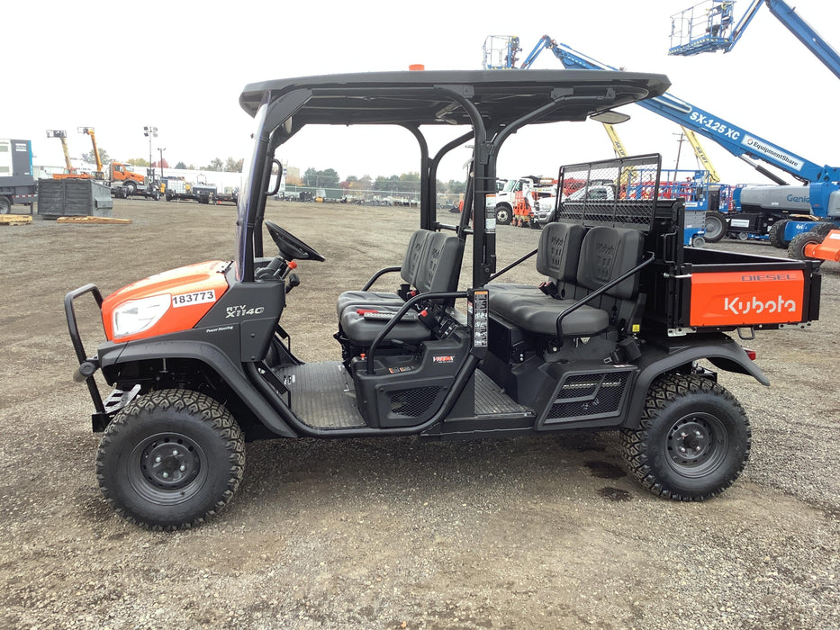 2021 Kubota RTV-X1140W-H Plastic Canopy, Windshield Acrylic Clear, LED Strobe Light, Wire Harness Kit, Back up Alarm