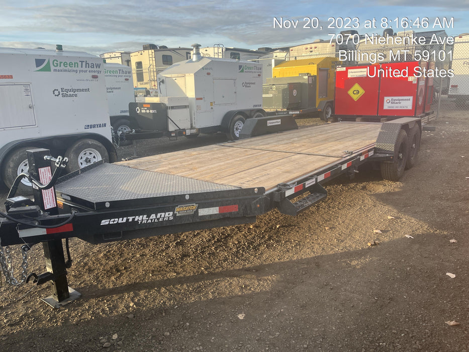 2024 SOUTHLAND 7" X 22" Tilt