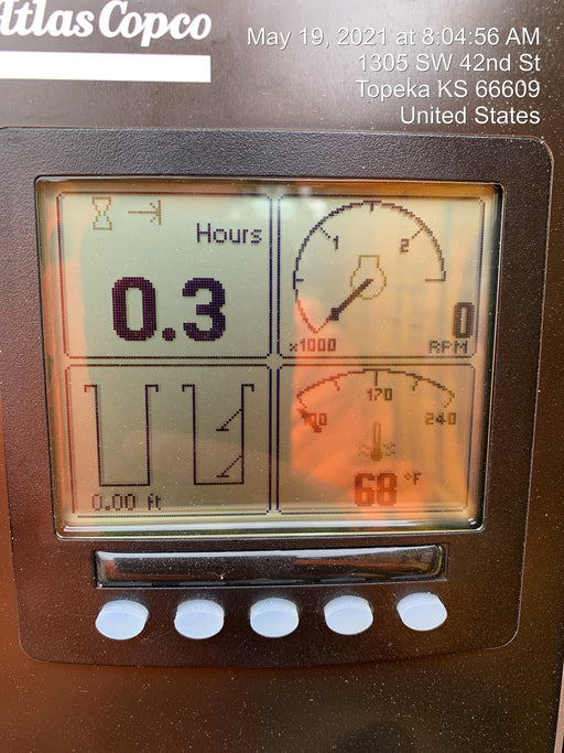 2021 ATLAS COPCO PAS 100 HF CS Enclosed