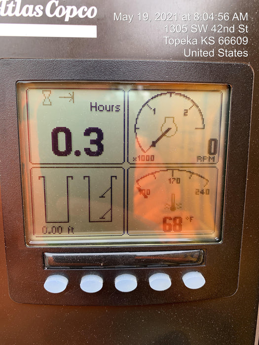2021 ATLAS COPCO PAS 100 HF CS Enclosed