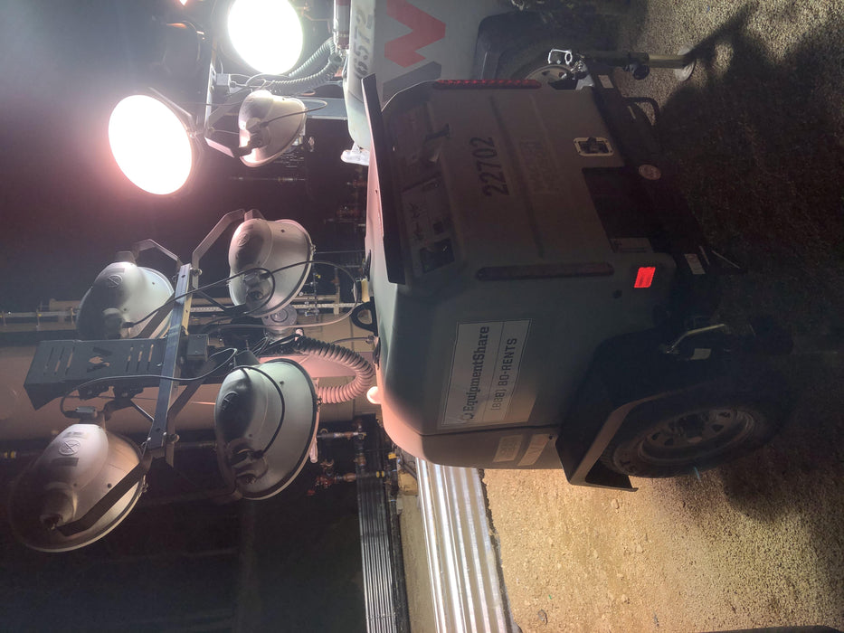 2019 Wacker Neuson LTV6L-MH Wacker Neuson LTV6L Mobile Light Tower w/Fuel Level Sensor Installed