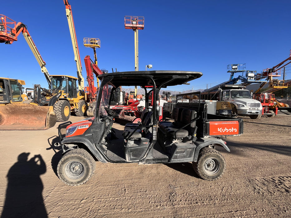 Kubota RTV-X1140W-H Plastic Canopy, Windshield Acrylic Clear, LED Strobe Light, Wire Harness Kit, Back up Alarm