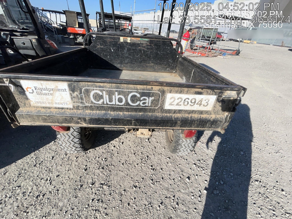 2022 Club Car CA1700D Canopy, Diesel, 4 Passenger
