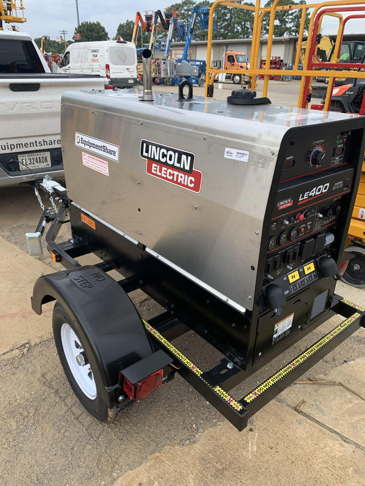 2024 Lincoln Electric LE400 Kubota V1505, Trlr, Cable Rack, Light Kit, ES Decals, T3