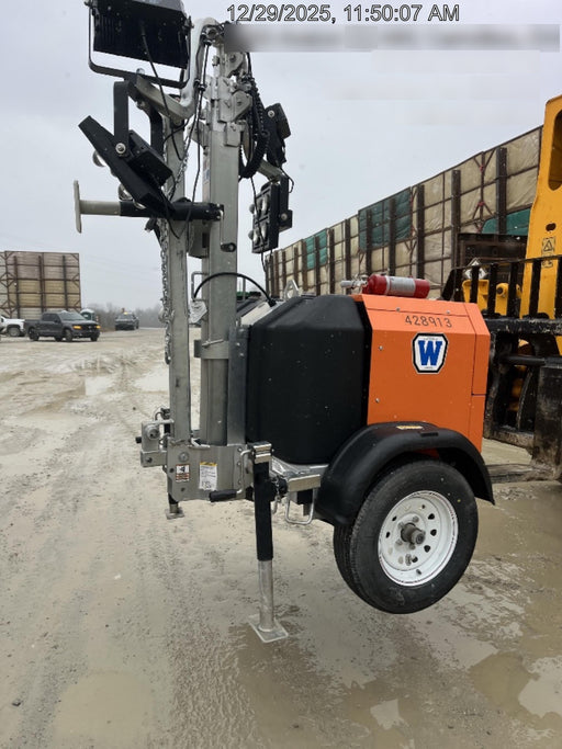 2024 Wanco WLTT-4MM4K Diesel, Deep Sea Controller, Shore Power Plug, Auto Start, (4) 350W LED Floodlights, 4kW Generator, 60 Gal Fuel Tank, 2" Ball, T3