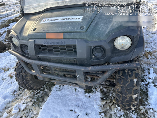 2019 Kawasaki Mule PRO-DXT Standard Options, Backup Alarm, Beacon, Plastic Hard Top, Poly Windshield, Horn Kit