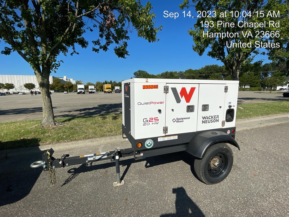 2022 WACKER NEUSON G25