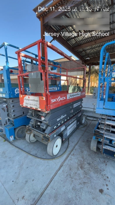 2019 Skyjack SJIII-3226 Standard Options, Trojan Batteries