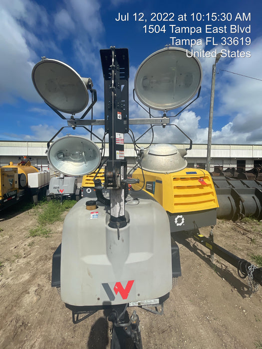 2018 Wacker Neuson LTV6L-MH Wacker Neuson LTV6L Mobile Light Tower w/Fuel Level Sensor Installed