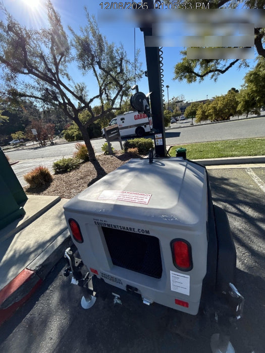 2024 Wacker Neuson LTT4 Diesel, Kohler KDW702, Deep Sea Controller, Auto Start, LED 320W, Bypass Outlet, T3