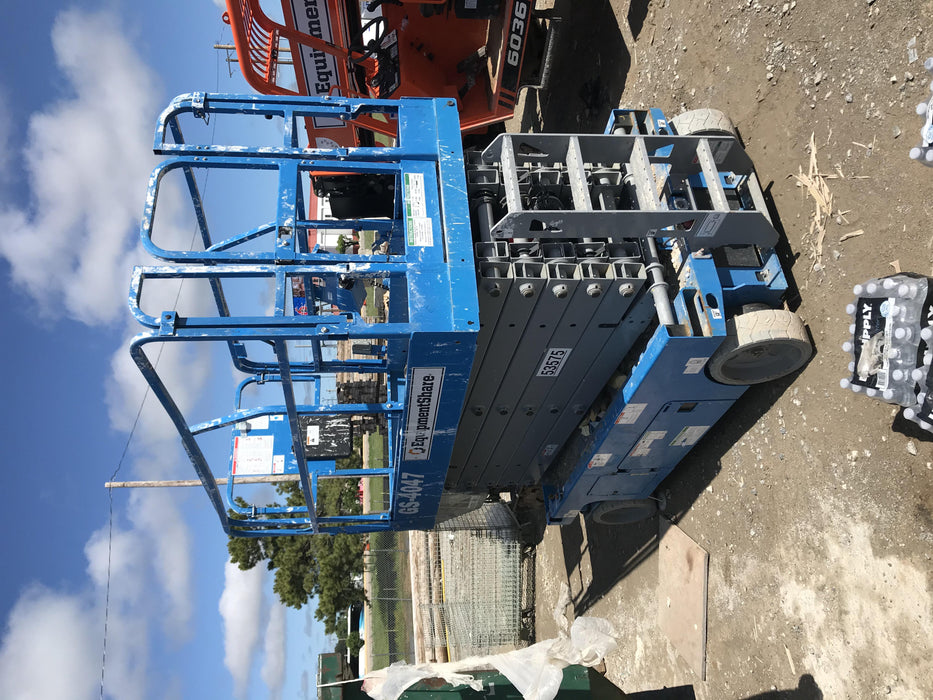 2019 Genie GS-4047 Folding rails with half height swing gate