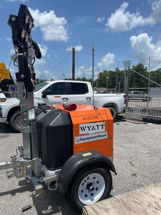 2024 Wanco WLTT-4MM4K Diesel, Deep Sea Controller, Shore Power Plug, Auto Start, (4) 350W LED Floodlights, 4kW Generator, 60 Gal Fuel Tank, 2" Ball, T3