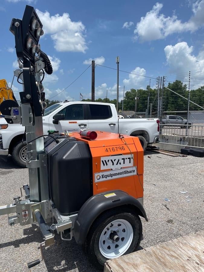 2024 Wanco WLTT-4MM4K Diesel, Deep Sea Controller, Shore Power Plug, Auto Start, (4) 350W LED Floodlights, 4kW Generator, 60 Gal Fuel Tank, 2" Ball, T3