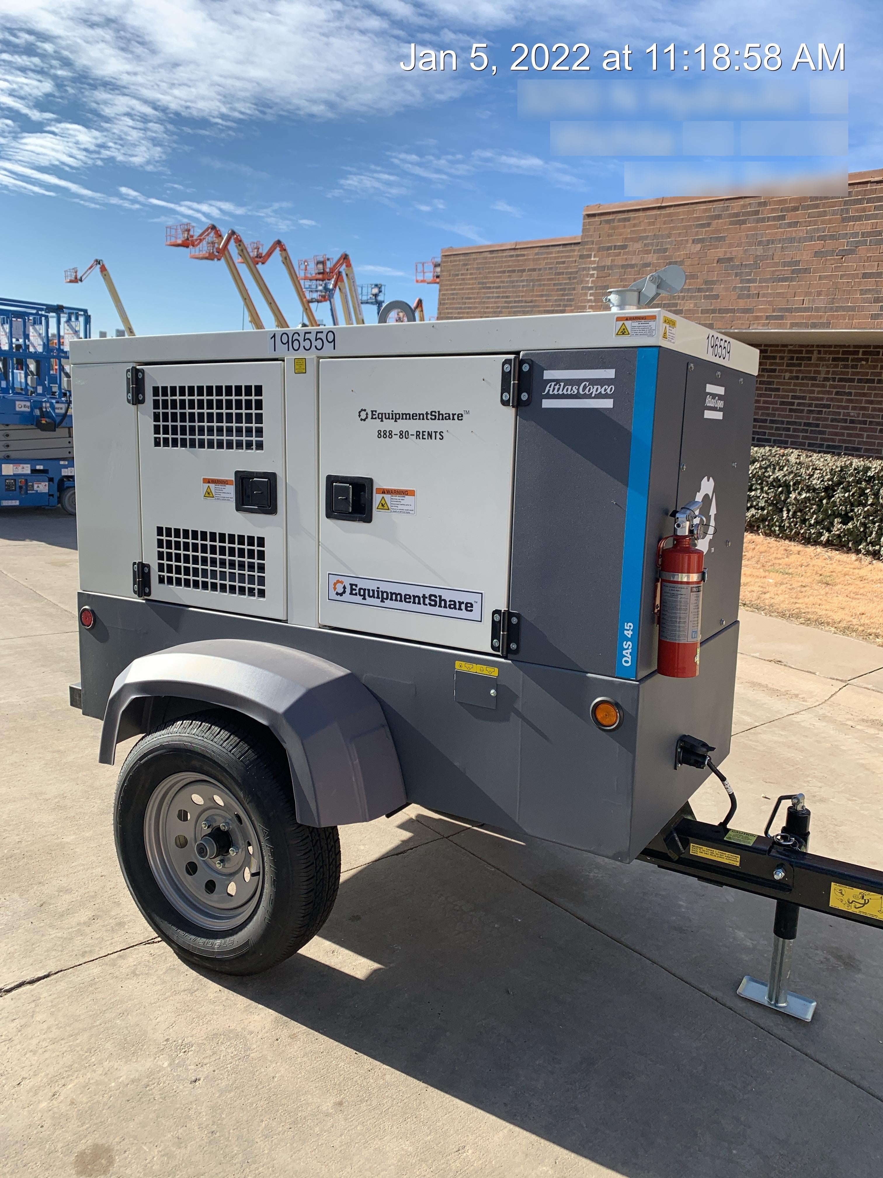 2021 ATLAS COPCO QAS45