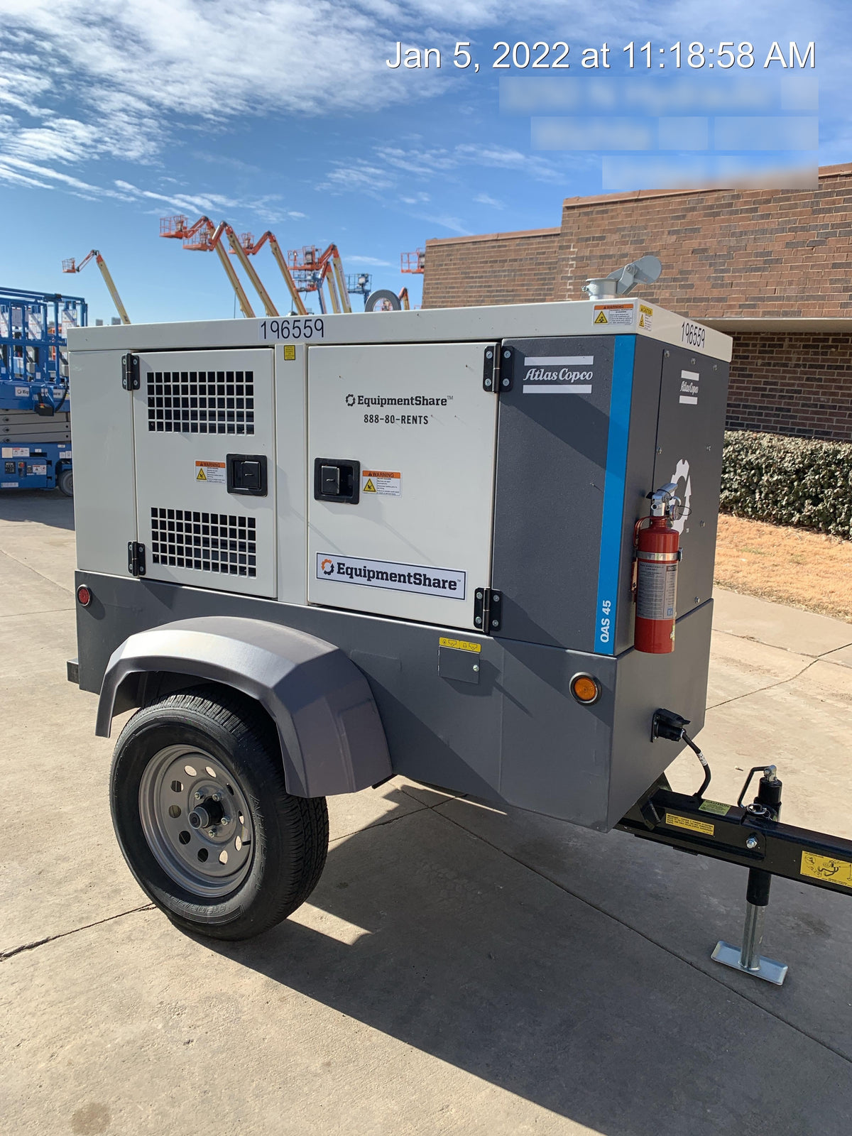 2021 ATLAS COPCO QAS45