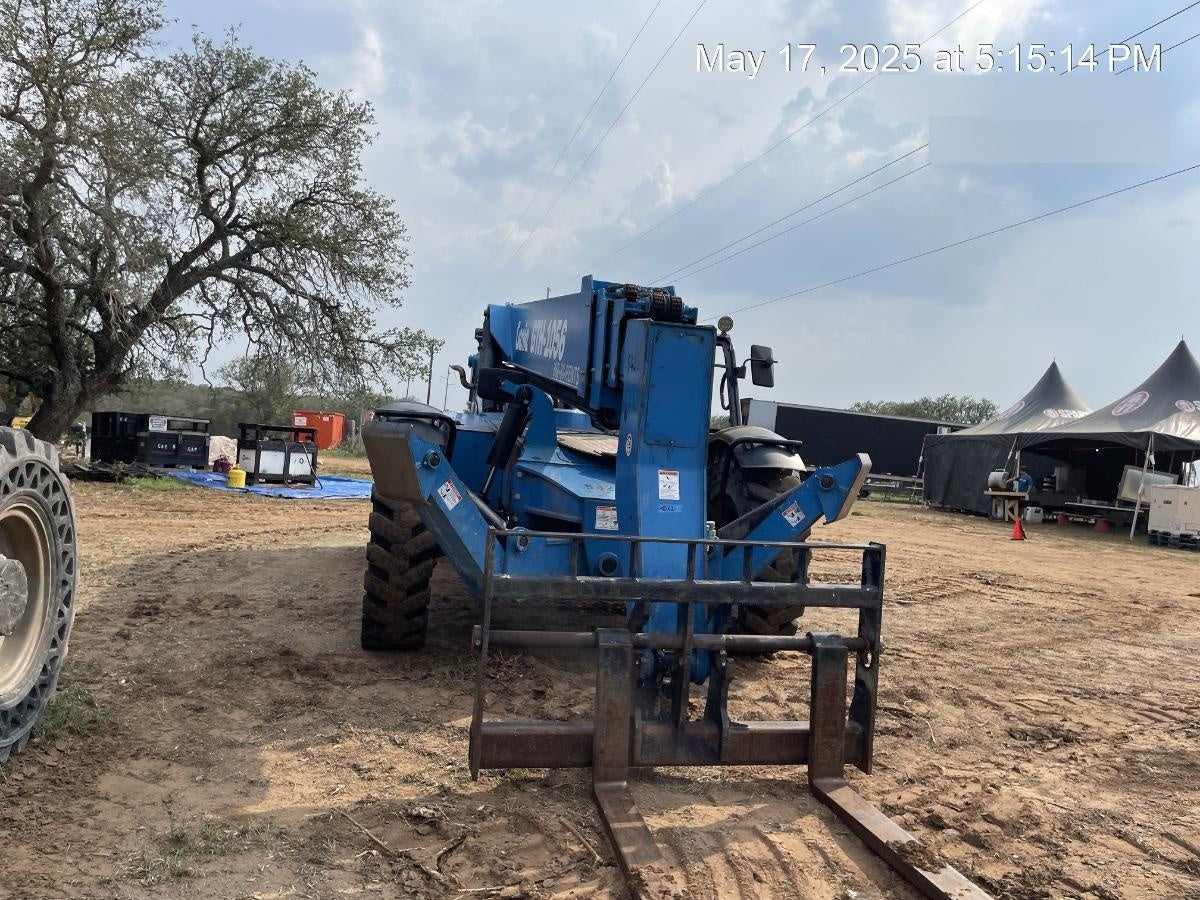 2017 Genie GTH-1056 Genie GTH1056, Solid Tires, 60" carriage, Light Kit, Open ROPS