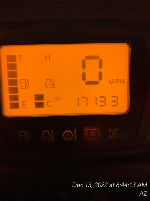 2021 Kubota RTV-X1140W-H Plastic Canopy, Windshield Acrylic Clear, LED Strobe Light, Wire Harness Kit, Back up Alarm