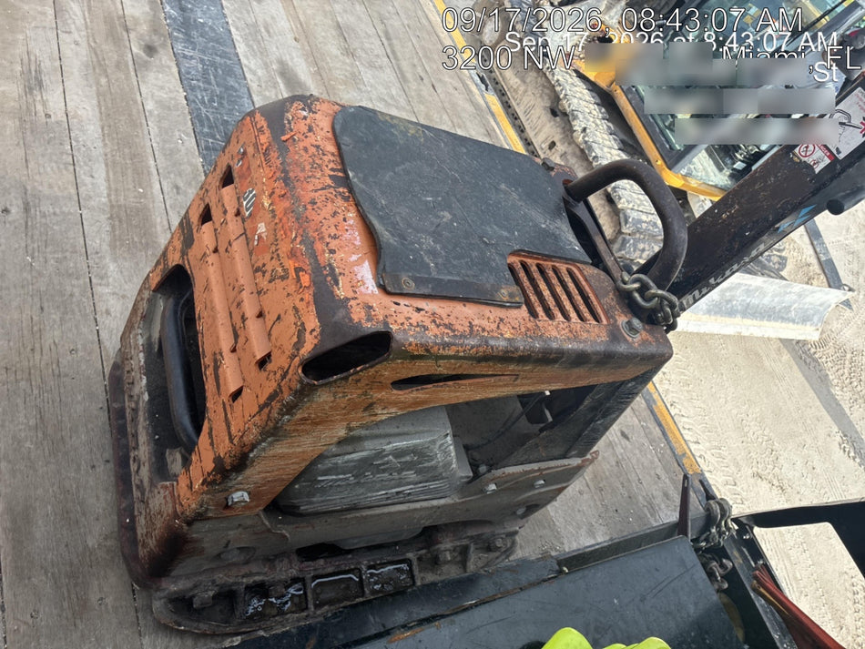 2023 Multiquip MV308GH Honda GX270, 18" Plate, Tachometer