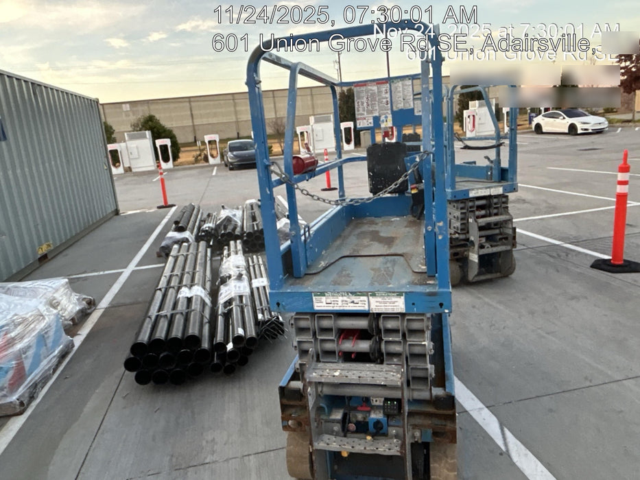 2019 Genie GS-1930 Fixed rails with chain Entry