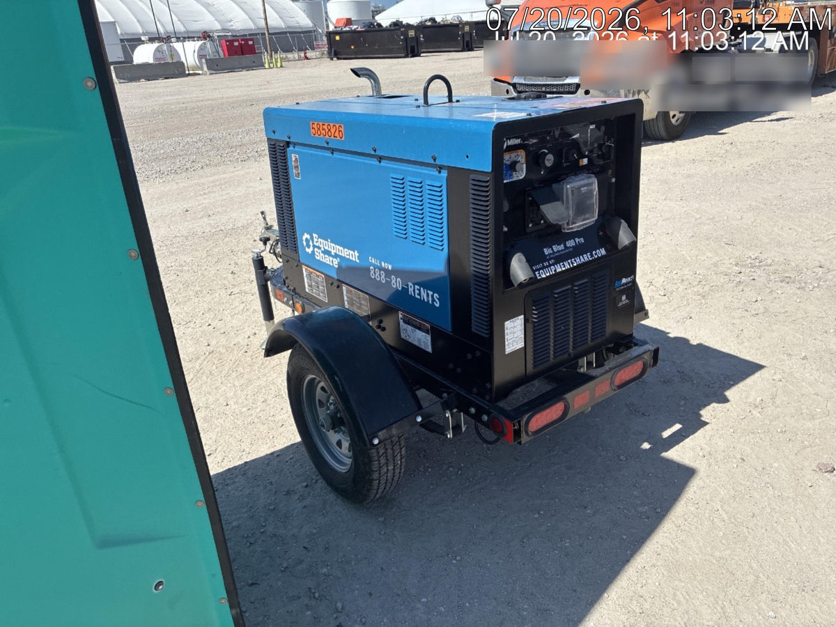 2025 MILLER ELECTRIC BIG BLUE 400