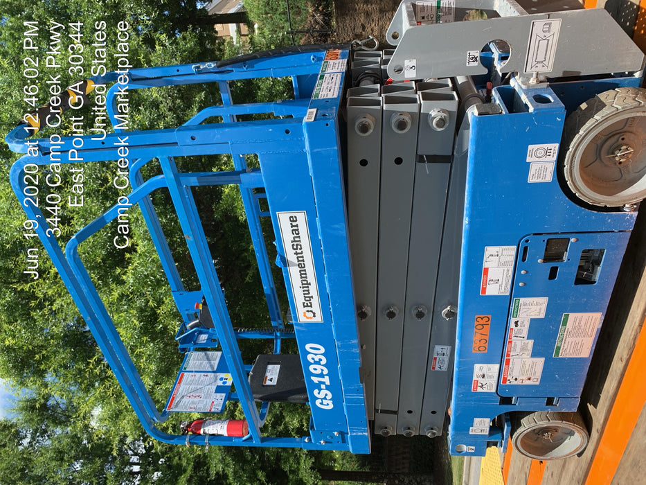 2020 Genie GS-1930 Standard Machine