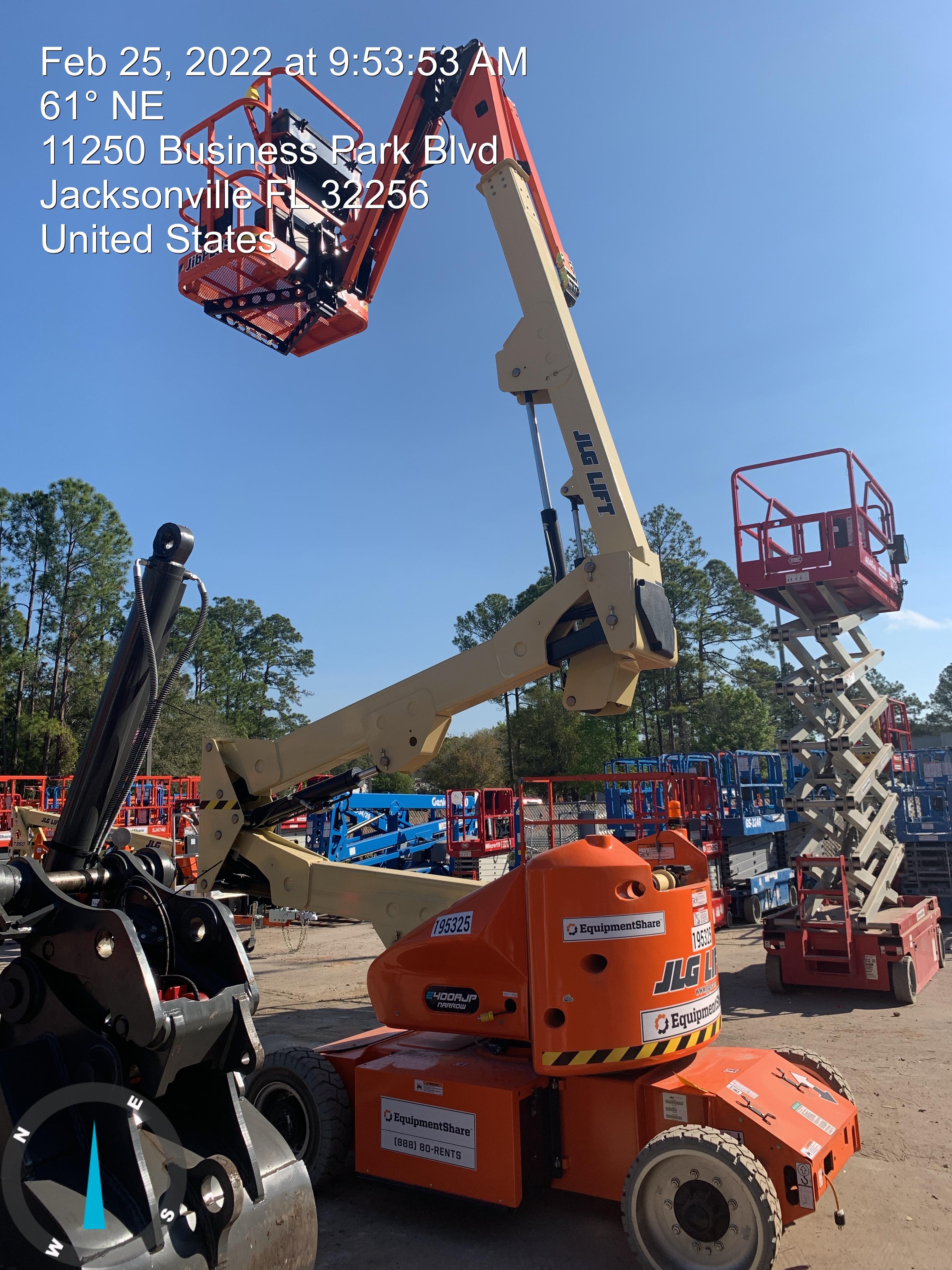 2021 JLG E400AJP Narrow