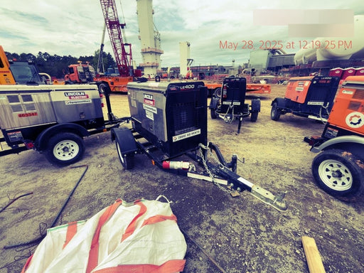 2024 Lincoln Electric LE400 Kubota V1505, Trlr, Cable Rack, Light Kit, ES Decals, T3