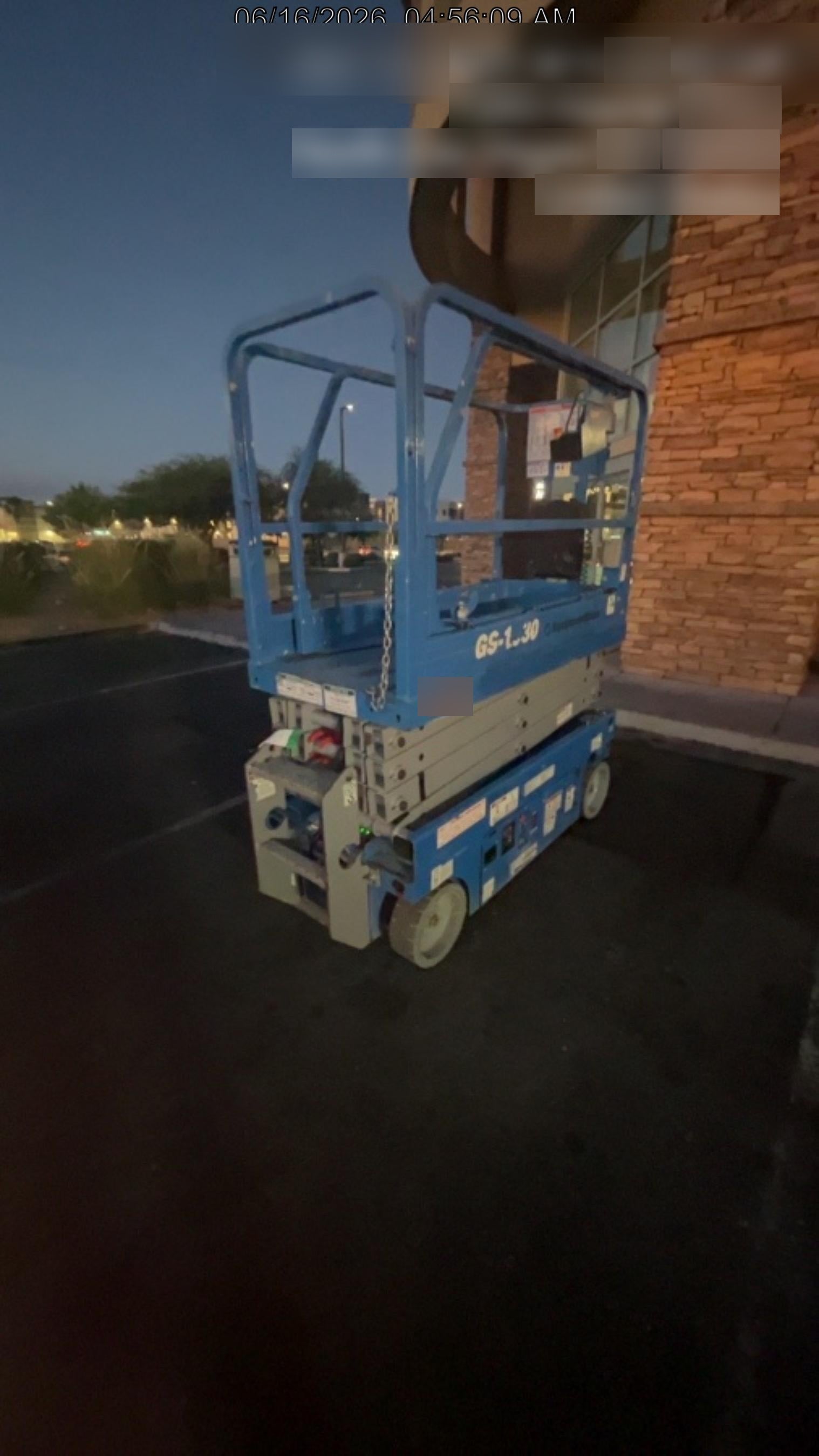 2019 Genie GS-1930 Fixed rails with chain Entry