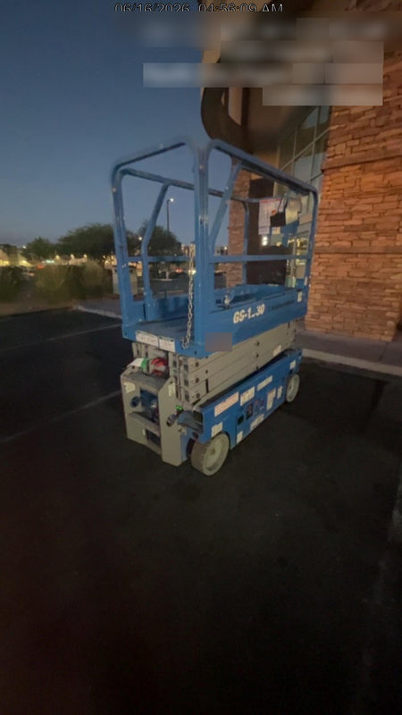 2019 Genie GS-1930 Fixed rails with chain Entry