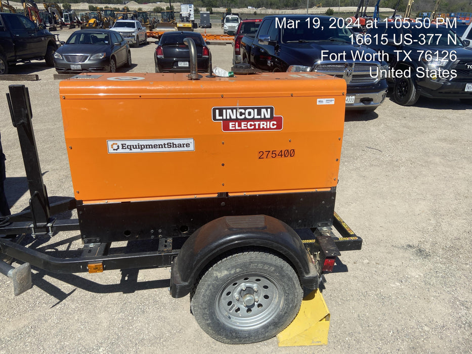2022 Lincoln Electric LE400 Kubota V1505, Trlr, Cable Rack, Light Kit, ES Decals, T3